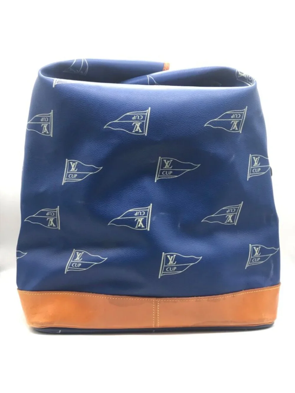 Louis Vuitton Cup Sac Marine Bandouliere Shoulder Bag Blue